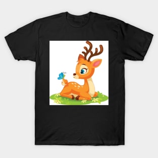 baby deer kids T-Shirt